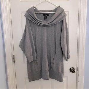 Lane Bryant Cowl neck 3/4 sleeve shirt Size 22/24